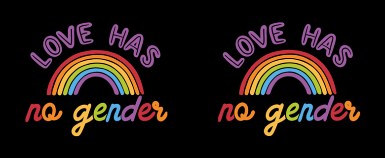 Love Has No Gender Rainbow