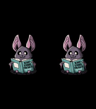 Scary Stories for Bats Book Worm