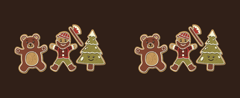 Gingerbread Forest Lumberjack