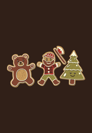 Gingerbread Forest Lumberjack
