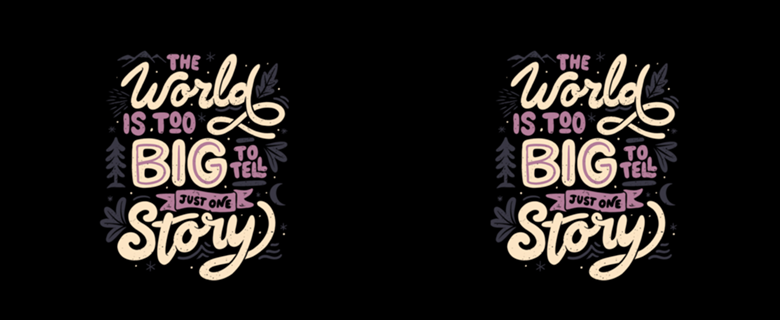 The World Is Too Big To Tell Just One Story