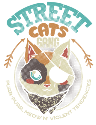 Street Cats Gang Meow and Violent Tendencies