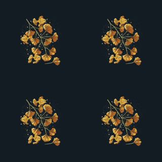 Ginkgo Golden Fish