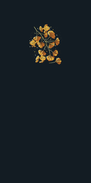 Ginkgo Golden Fish