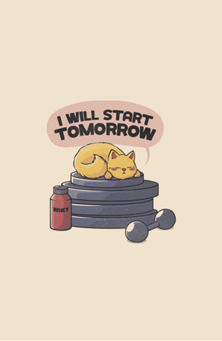 I will start tomorrow cream