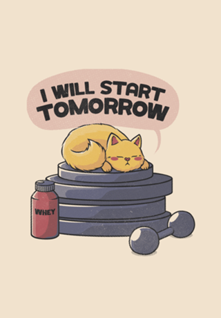 I will start tomorrow cream