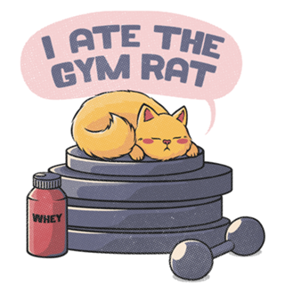 I ate the gym rat cream