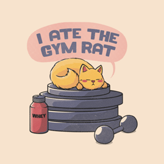 I ate the gym rat cream