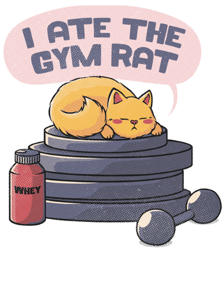 I ate the gym rat cream