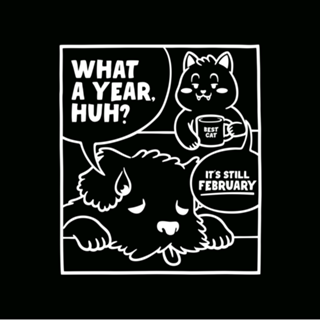 What a Year! It's February Dog and Cats