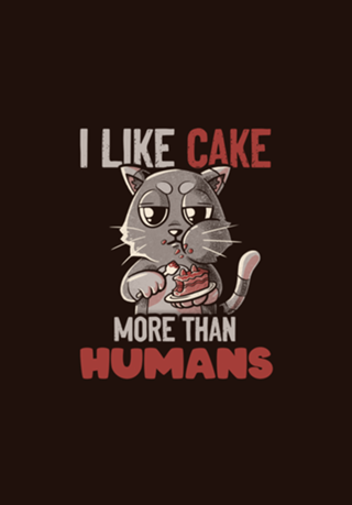I Like Cake More Than People