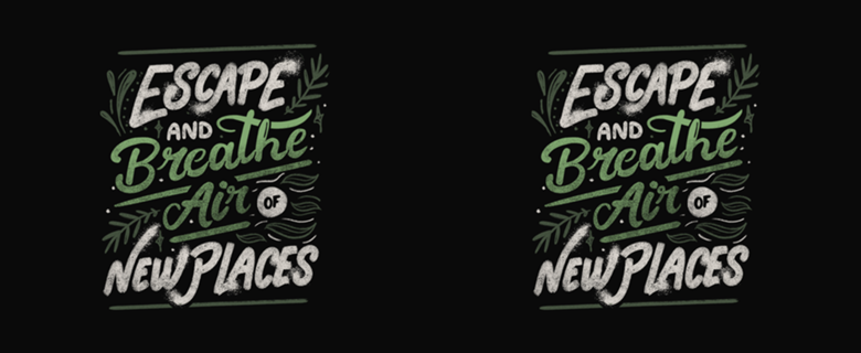 Escape and Breathe Air Of New Places
