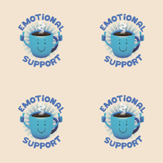 Emotional Support Coffee Light