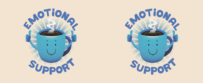Emotional Support Coffee Light