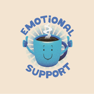 Emotional Support Coffee Light