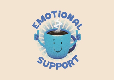 Emotional Support Coffee Light