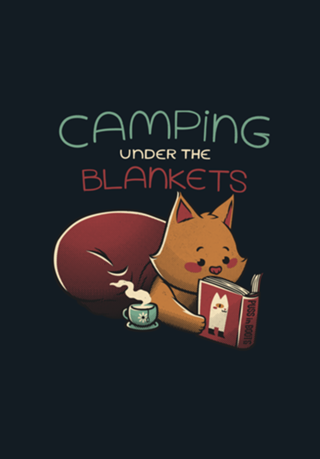 Camping Under The Blanket Book and Tea