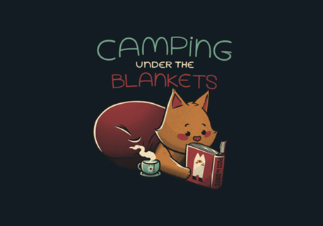 Camping Under The Blanket Book and Tea