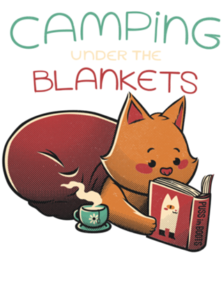 Camping Under The Blanket Book and Tea
