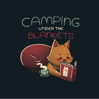 Camping Under The Blanket Book and Tea