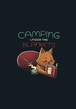 Camping Under The Blanket Book and Tea