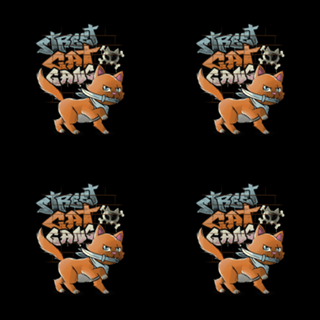 Street Cats Gang Orange Cat