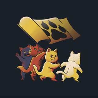 Raising the flag on Iwo Jima cats world domination