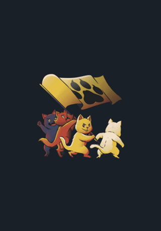 Raising the flag on Iwo Jima cats world domination