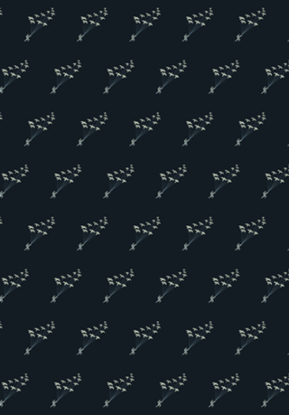 Astronaut Prince Flying With Birds Black and White