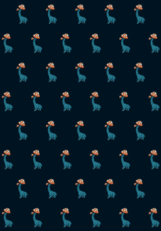 Mushroom Dinosaur Brachiosaurus