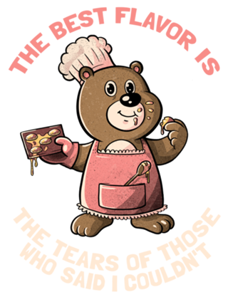 Chef Bear Cooking Quote