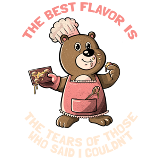 Chef Bear Cooking Quote