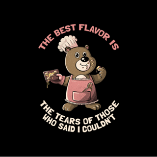Chef Bear Cooking Quote