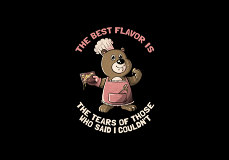 Chef Bear Cooking Quote