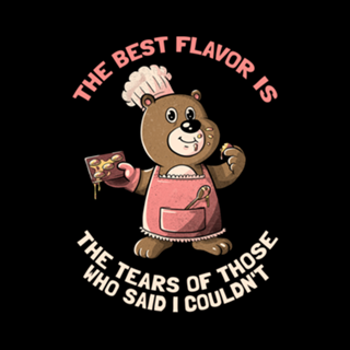 Chef Bear Cooking Quote