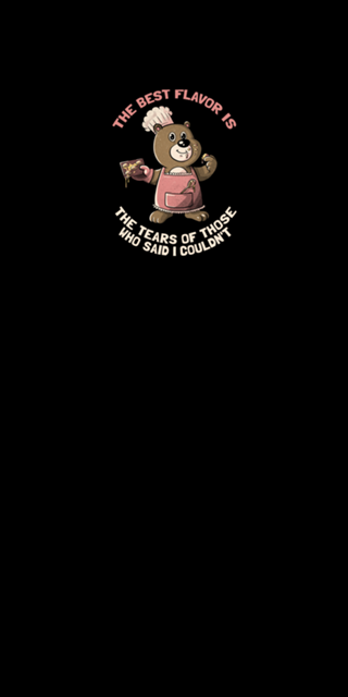 Chef Bear Cooking Quote