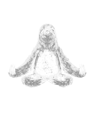 I Chill Harder Than You Party Zen Sloth Yoga