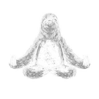 Zen Sloth Meditation Yoga