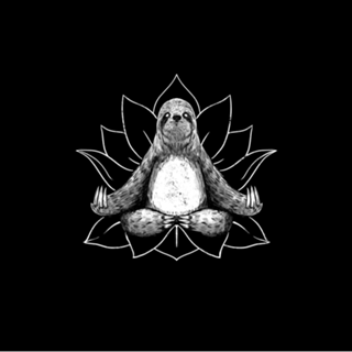 Zen Sloth Meditation Yoga