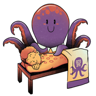 Cupping Therapy Octopus Massage
