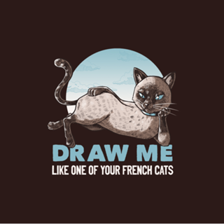 Draw Me Like One Of Your French Girls Cat Funny