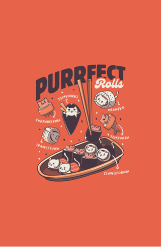 Purrfect Rolls Sushi Cat Sushi Lovers