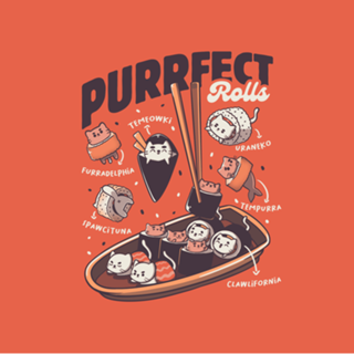 Purrfect Rolls Sushi Cat Sushi Lovers