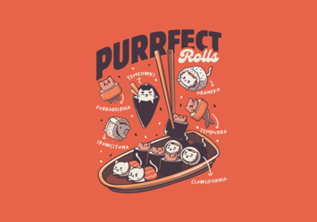 Purrfect Rolls Sushi Cat Sushi Lovers
