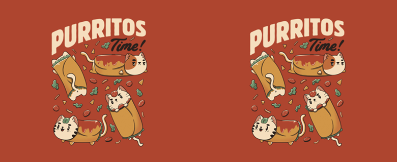 Purritos Time Burrito Cat Funny Mexican Food