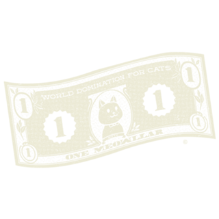 World Domination for Cats Cash Dollar Bill