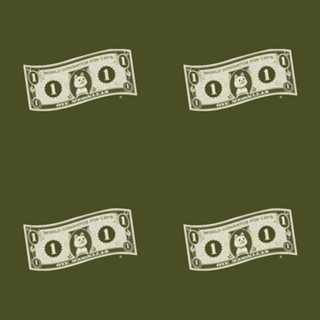World Domination for Cats Cash Dollar Bill
