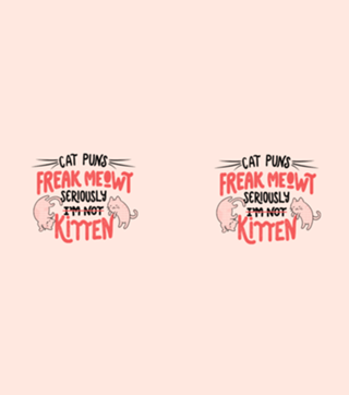 Cat Puns Freak Meowt Seriously Kitten