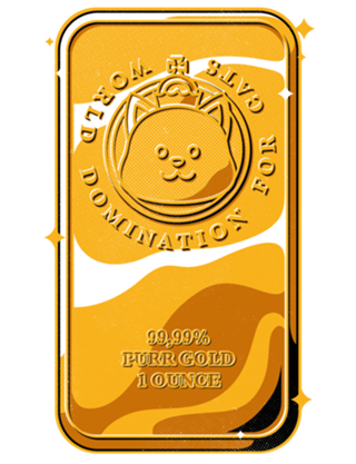 Gold Bar Cat World Domination For Cats