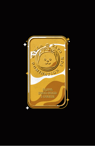 Gold Bar Cat World Domination For Cats